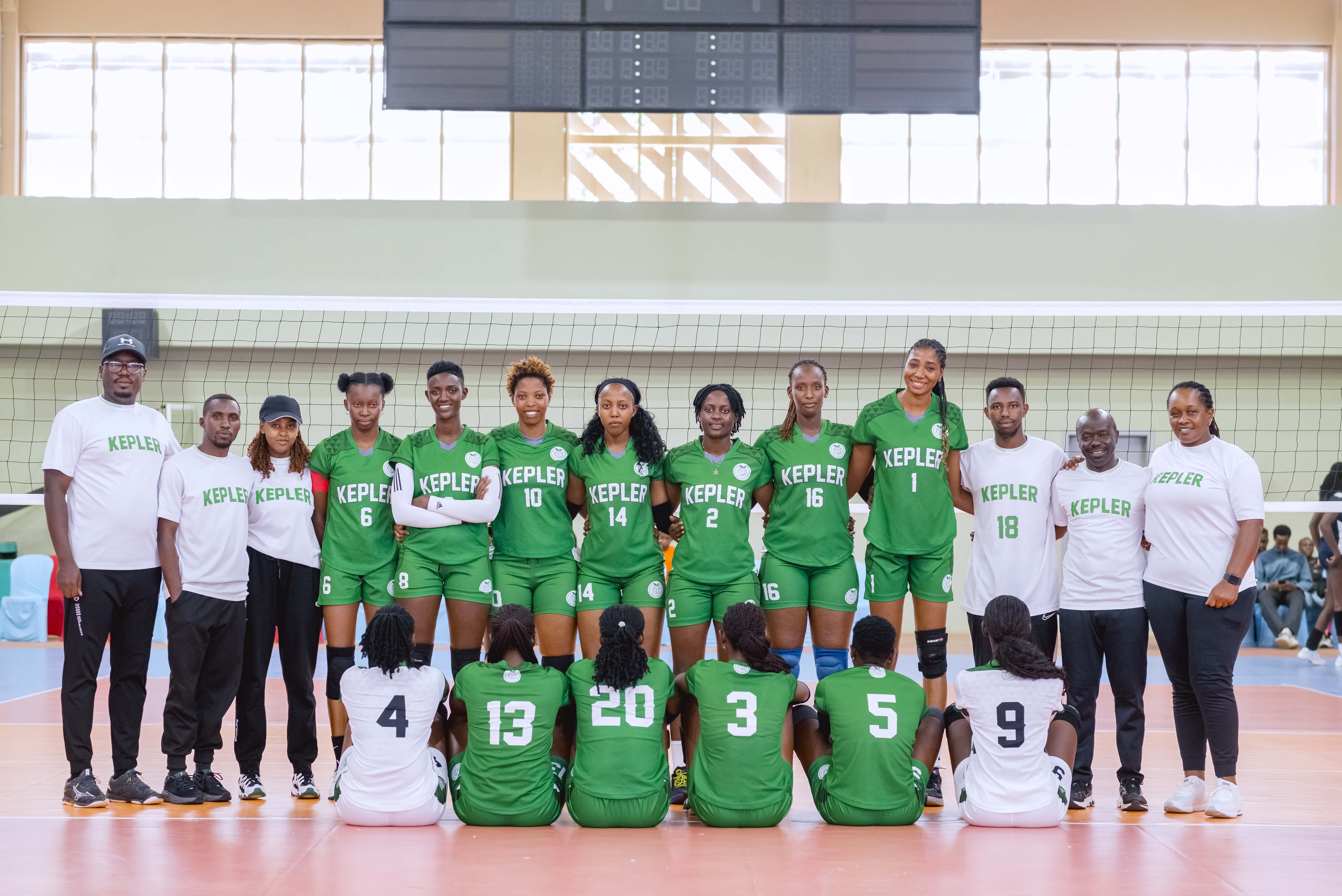 Kepler Volleyball Women Club, ubu iri ku mwanya wa gatatu
