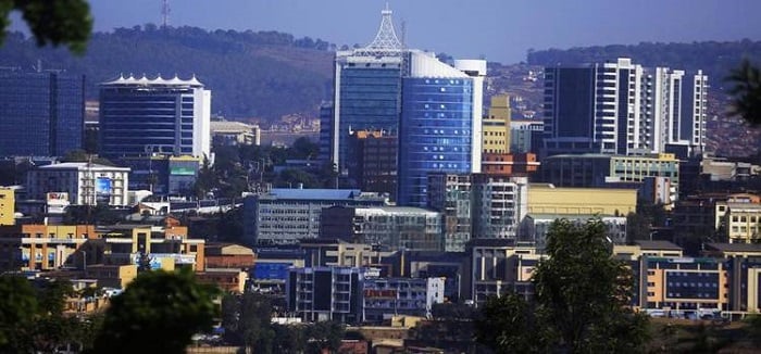 Zimwe mu nyubako ziri mu Mujyi wa Kigali