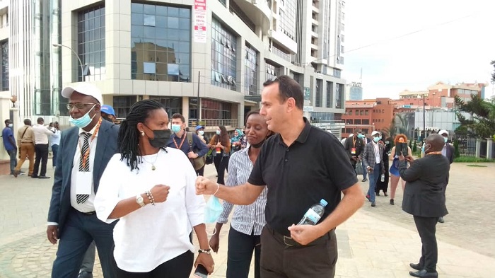 Abagize Ihuriro ASToN basuye ibice bitandukanye bigize Kigali