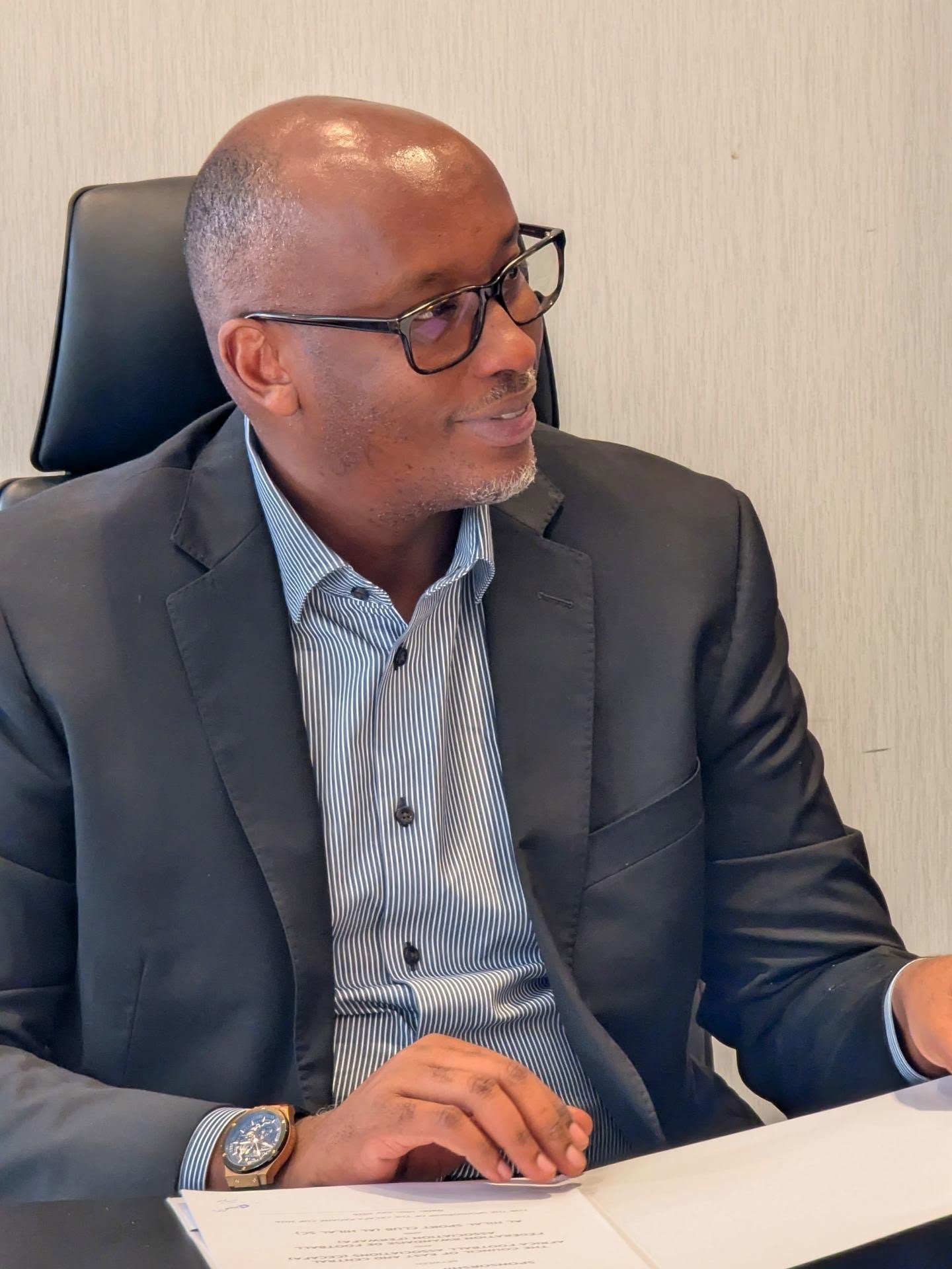 Perezida w'Impuzamashyirahamwe ry'Umupira w'Amaguru mu Rwanda Shema Ngoga Fabrice