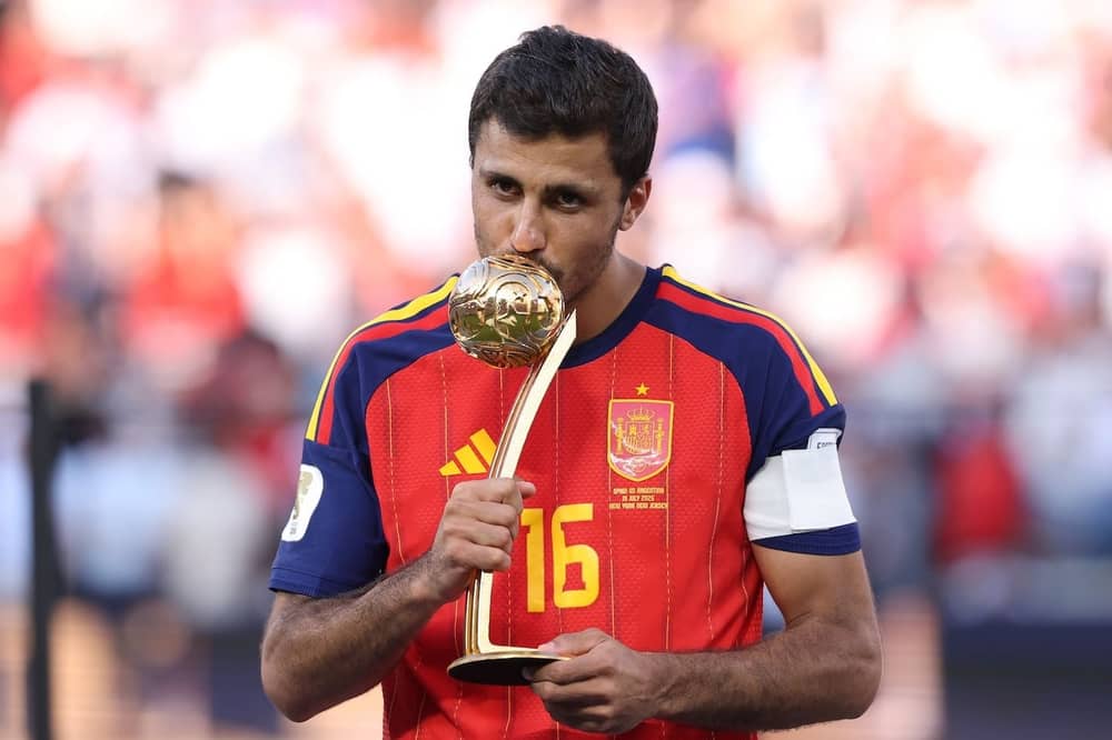 Kapiteni wa Espagne Rodri yahembwe nk'umukinnyi mwiza w'irushanwa