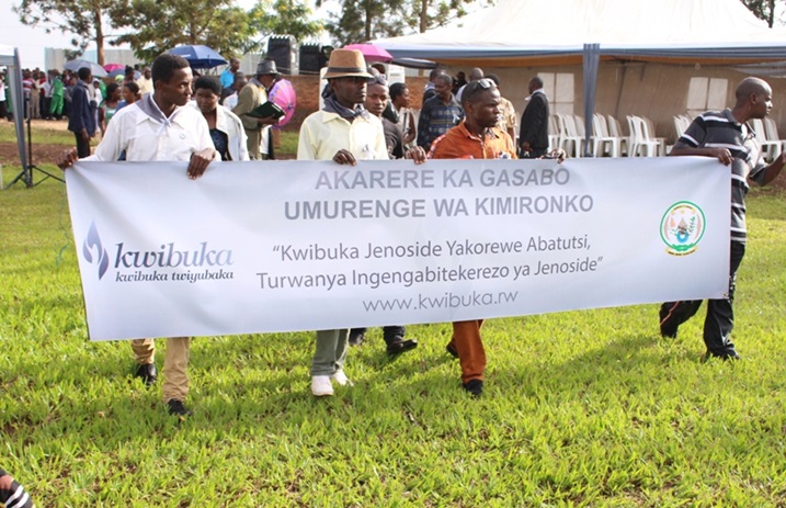 Habanje urugendo rwo kwibuka.