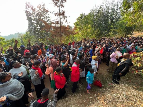 Abageze i Kibeho barimo bavuga ishapure 