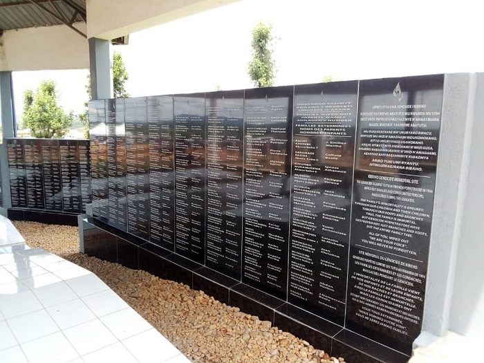 Ku rwibutso rwa Kibeho, hamwe mu ho abatuye n'abavuka muri Nyaruguru bajya kwibukira mu bihe bisanzwe