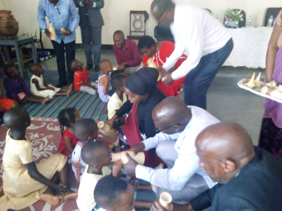 Abana bo muri uyu Mudugudu ngo ntawe ufite ikibazo cy'igwingira. Muri ibi birori babahaye amata mu rwego rwo kwita ku buzima bwabo bwiza