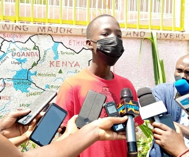 Kimenyi Pacifique umwe mu bana bagiye mu marushanwa i Dubai