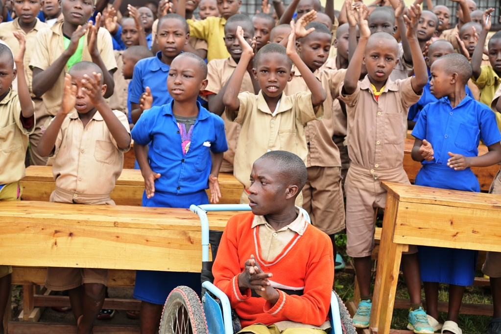 Leta y'u Rwanda yashyizeho gahunda y'uburezi budaheza ngo n'abafite ubumuga babashe kwiga