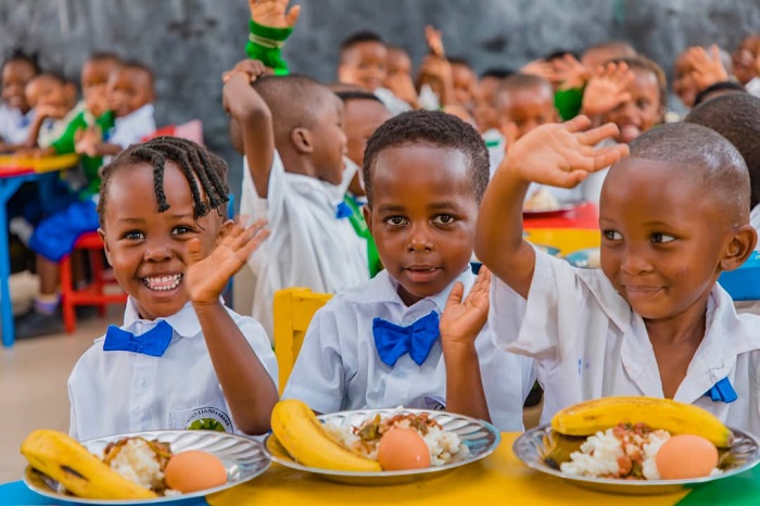 Abana barererwa muri ECD banahabwa amasomo arimo uburere buboneye