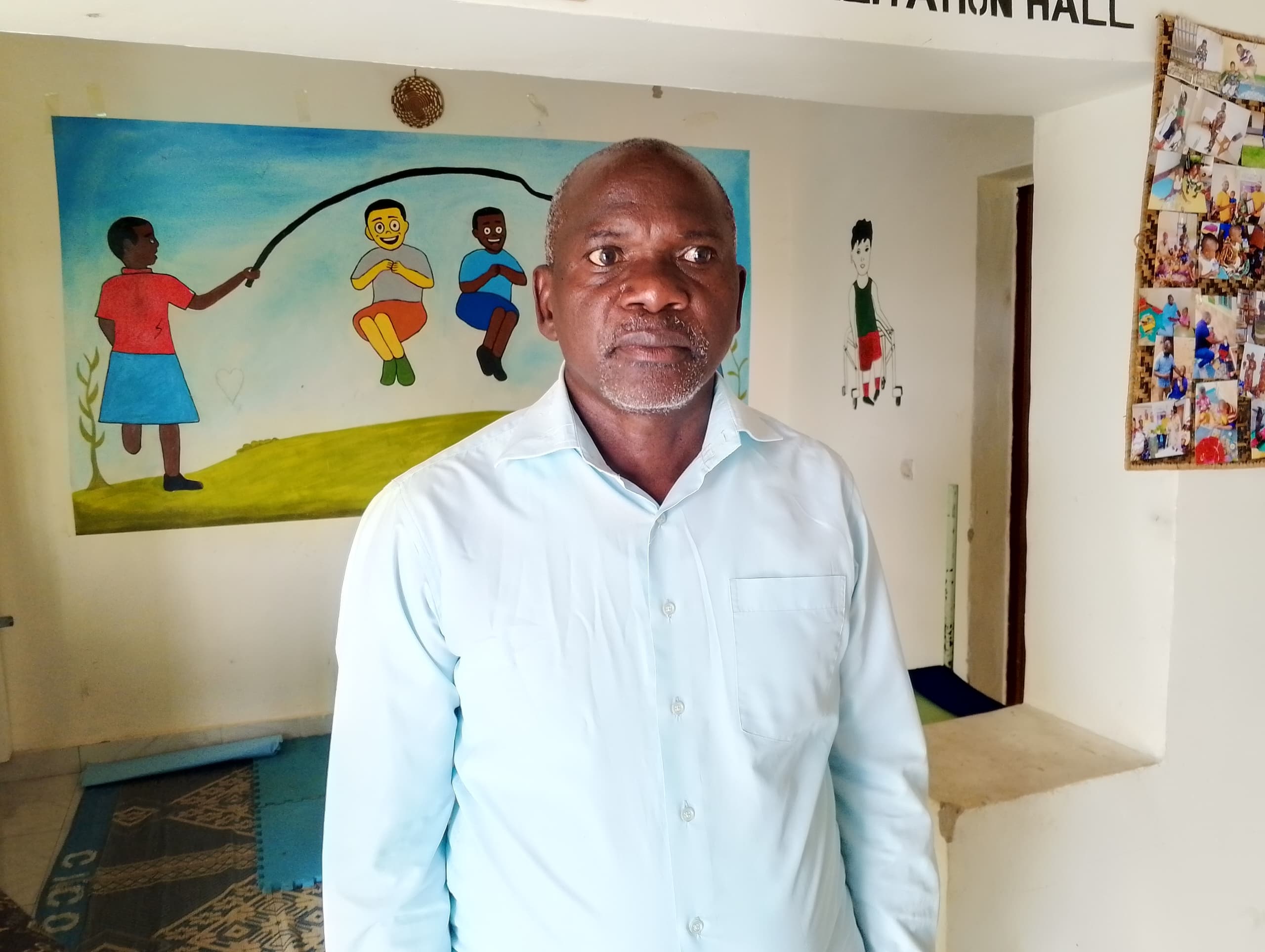 Umukozi w'Akarere ka Muhanga ushinzwe abafite ubumuga, Kamangu Samuel 