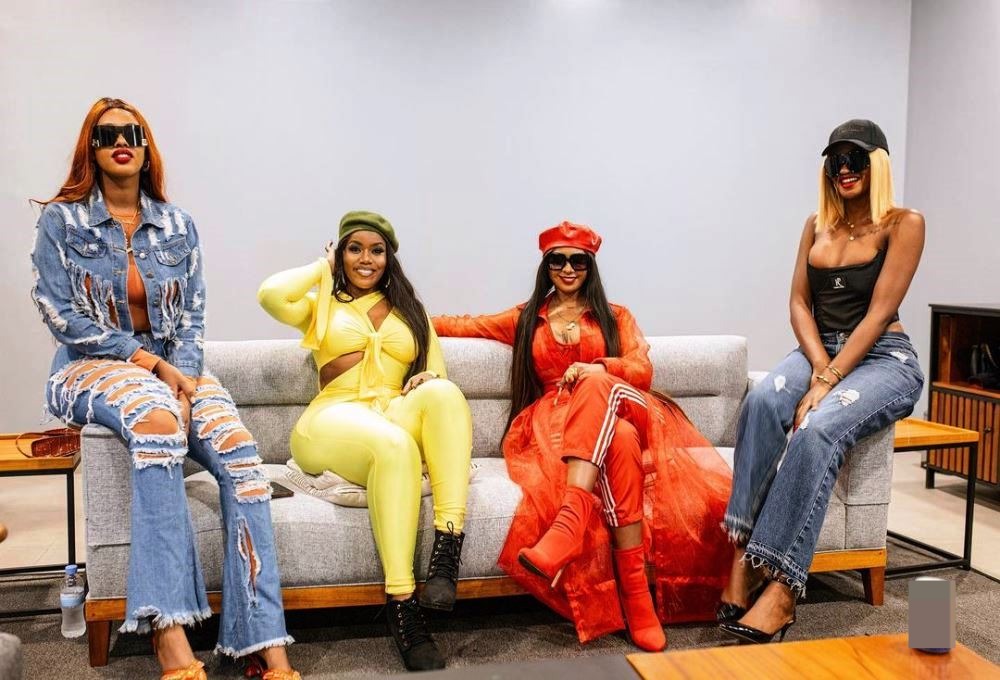 Bamwe mu bagize itsinda rya Kigali Boss Babes