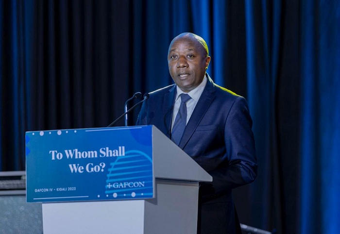 Minisitiri w'Intebe, Dr Edouard Ngirente atangiza iyo nama