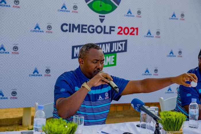 Kapiteni wa Kigali Golf Club Andrew Kulayije 