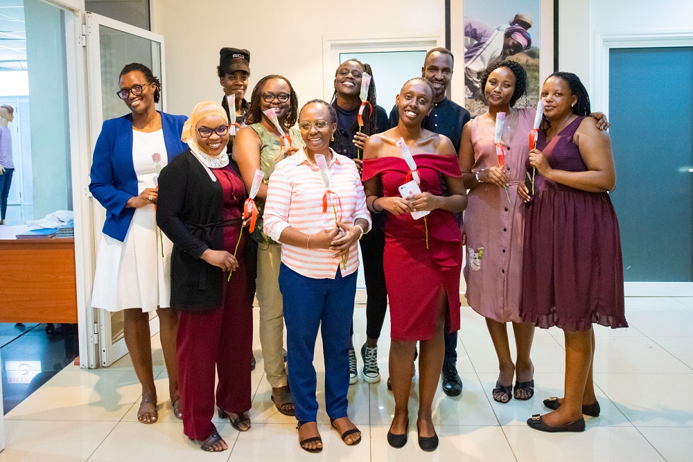 Kigali Today na yo yageneye ururabo abamama n'abakobwa bayikoramo