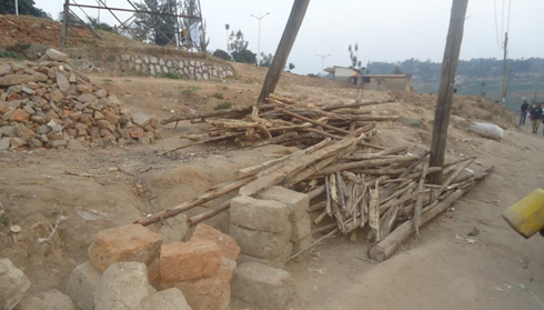 Igice cyimuwemo abantu ubu cyarasenywe mu bihe by