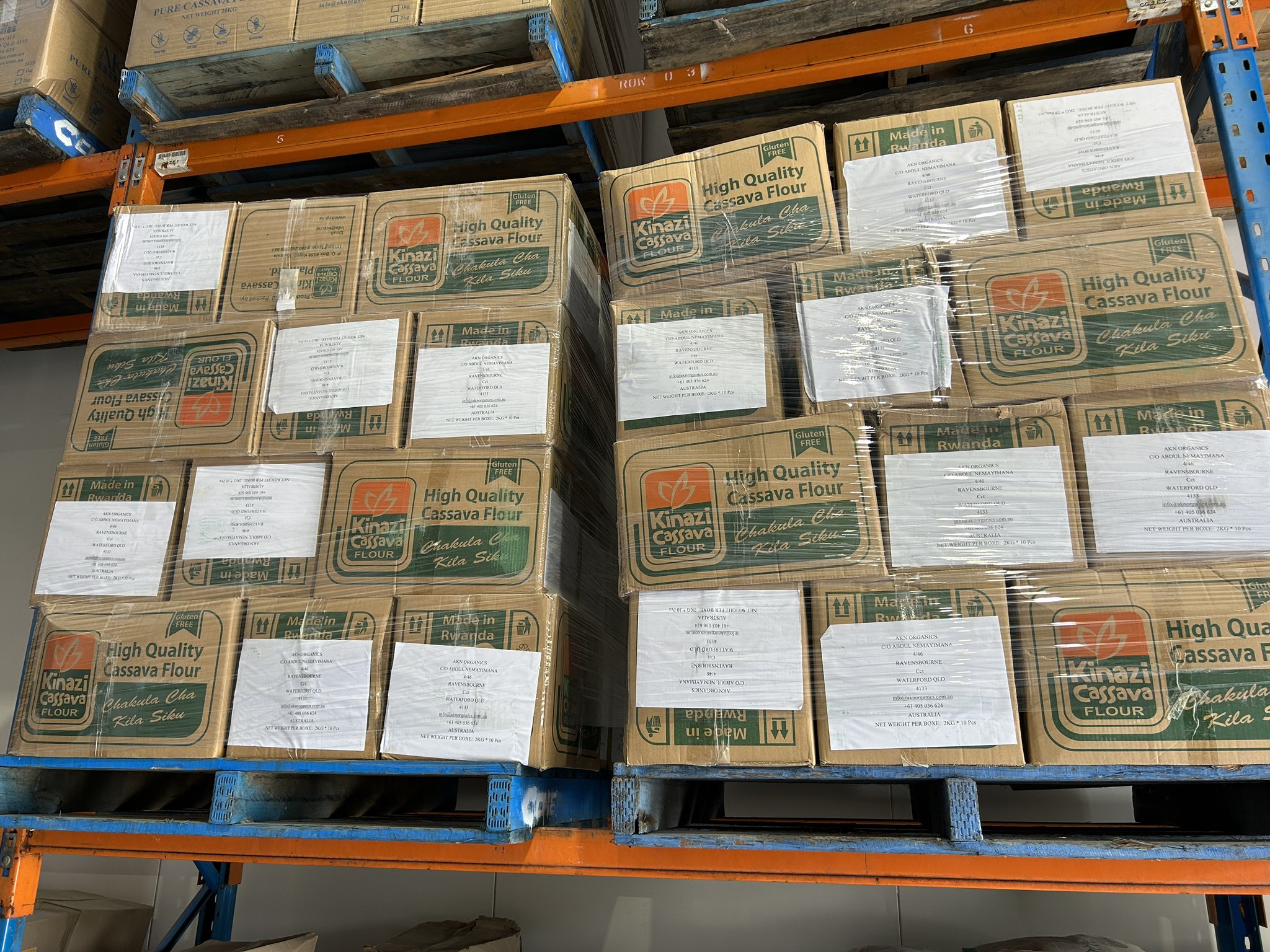 Muri Australia hagemurwa ifu y'imyumbati ya kinazi Cassava