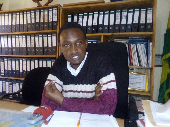 Mitali Narcisse, Umunyamabanga nshingwabikorwa w'Umurenge wa Kinigi avuga ko ikibazo bari kugikurikirana