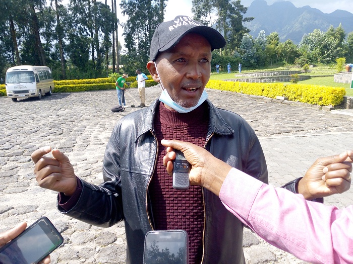  Prosper Uwingeri, Umuyobozi wa Pariki y'Igihugu y'Ibirunga