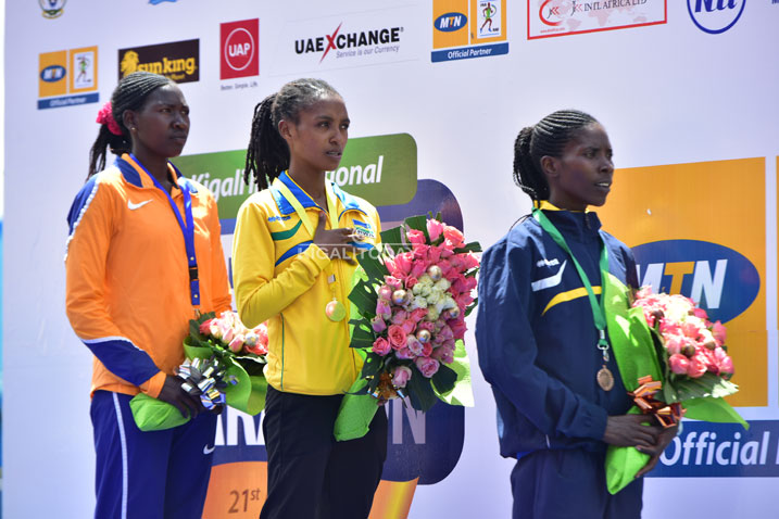 Intsinzi ya Nyirarukundo Salome yatumye haririmbwa indirimbo y'igihugu y'u Rwanda