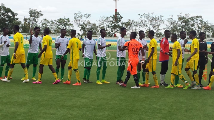 Abakinnyi ba Kiyovu na AS KIgali baramukanya mbere yo gukina