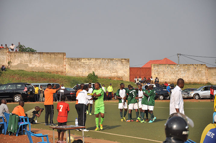 Kiyovu Sport yishimira igitego.