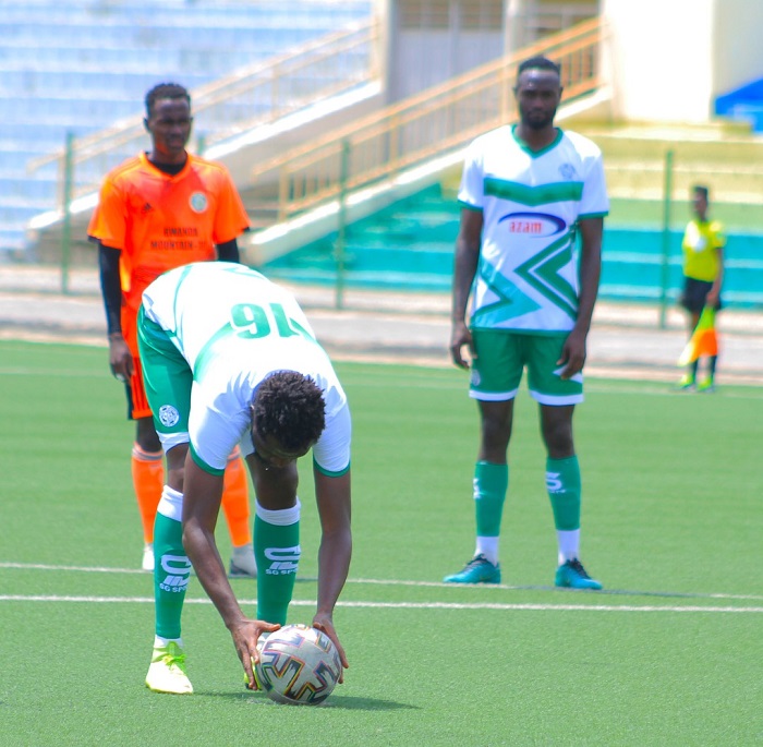 Rutahizamu wa Kiyovu Sports Robert Saba atera Penaliti