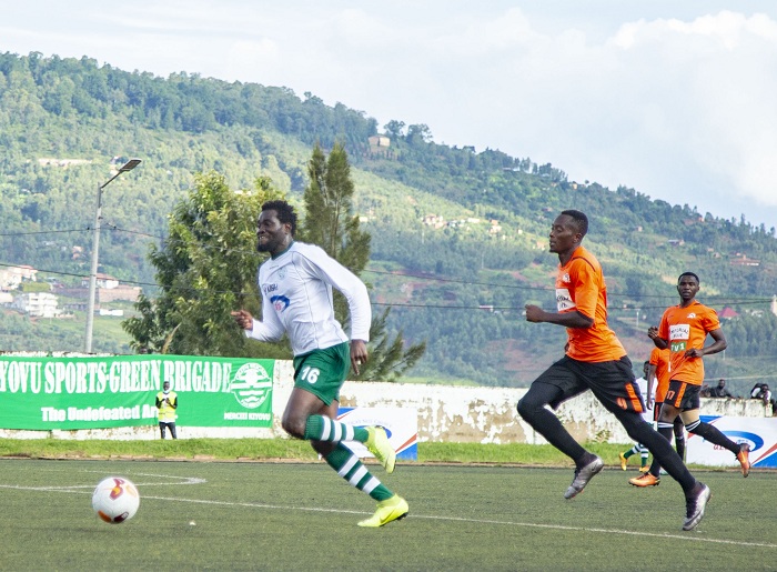 Robert Saba yatsinze ibitego bibiri mu mukino wa Kiyovu Sports na Gasogi United ahita yuzuza ibitego bitanu mu mikino ine
