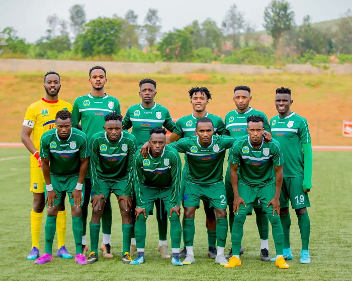 Abakinnyi ba Kiyovu Sports babanje mu kibuga