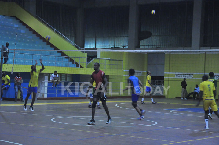 Ikipe y'igihugu mu myitozo mbere yo kujya muri Cameroun