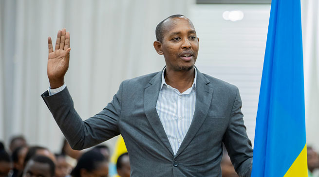 Frank Gatera yagizwe umunyamabanga uhoraho muri Minisiteri ya Perezidansi ya Repubulika