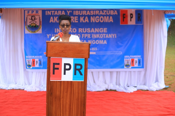 Komiseri Uwamariya yasabye urubyiruko kugendera kure ibyakwangiza ubuzima bwarwo