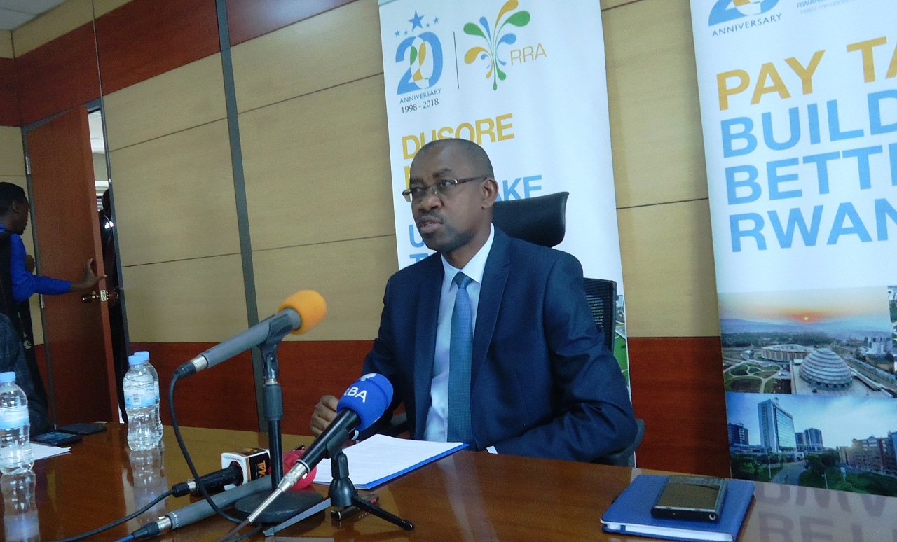 Komiseri Mukuru wa RRA, Bizimana Ruganintwali Pascal