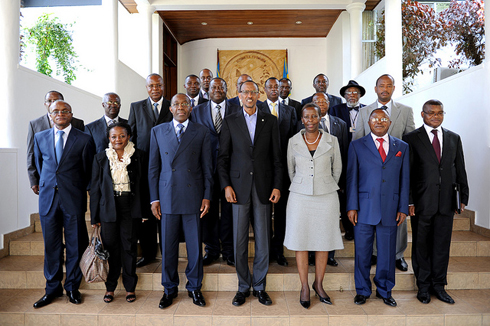 Tariki 19/06/2012, Perezida Kagame yakiriye intumwa za Kongo mu rwego rwo kuganira ku kibazo cy