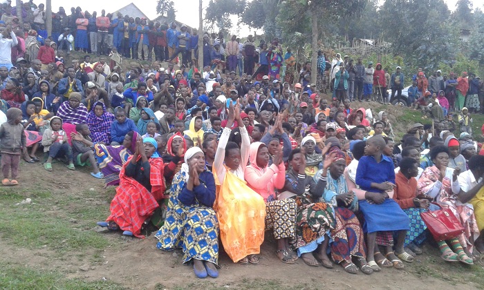 Ibyishimo byari byinshi ku baturage bo mu Kagari ka Kora