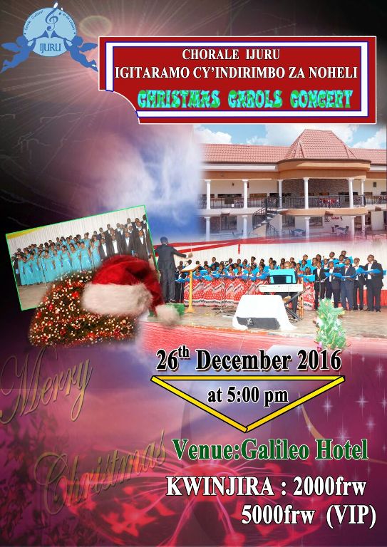 Igitaramo cya Korali Ijuru ngo kizafasha abanyehuye kwizihiza Noheli 