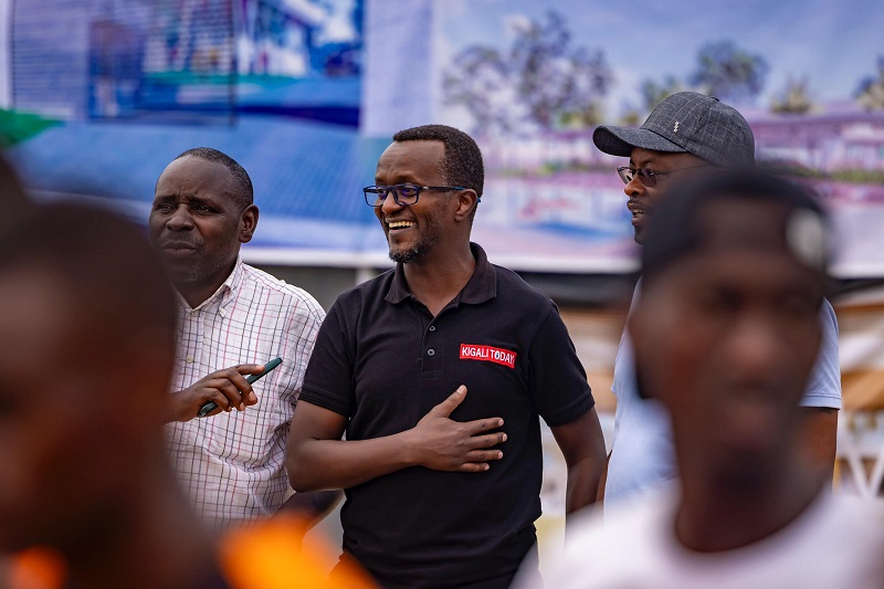 Umuyobozi wa Kigali Today, Kanamugire Charles ni umwe mu baryohewe n'imikino ya nyuma ya Memorial Rutsindura