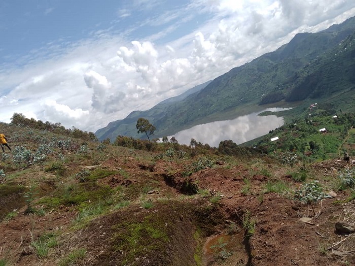 Kuba kuri uyu musozi hari ahatari hateye ibiti byari ikibazo gikomereye abaturage