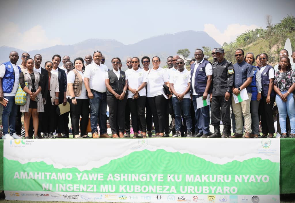 Bamwe mu bayobozi bitabiriye umunsi mpuzamahanga wahariwe kuboneza urubyaro