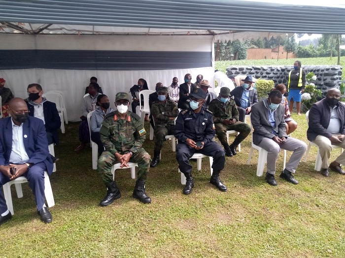 Ni umuhango witabiriwe n'abayobozi banyuranye barimo inzego z'umutekano