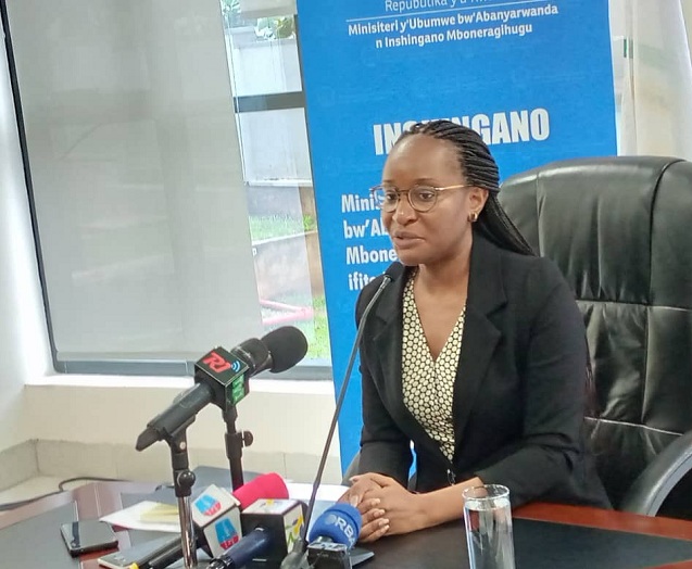 Umunyamabanga Uhoraho muri MINUBUMWE, Clarisse Munezero