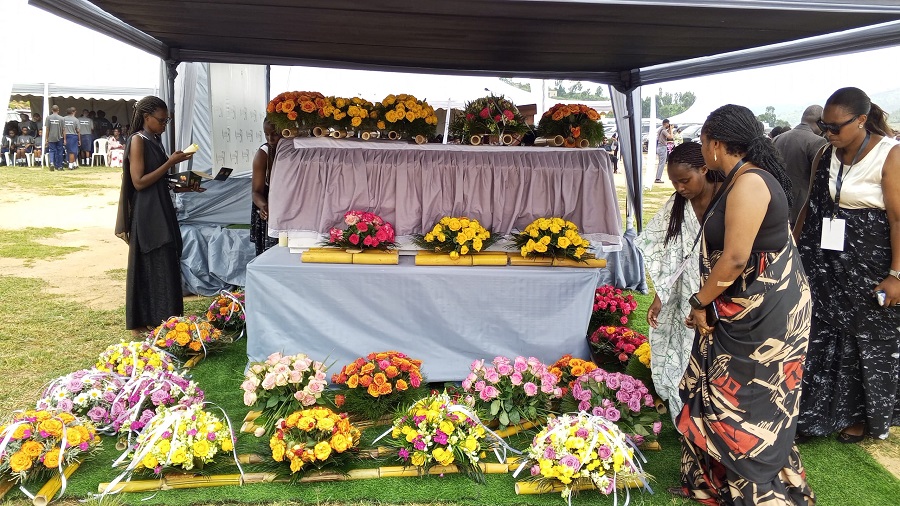 Imibiri 13 ni yo yashyinguwe mu cyubahiro