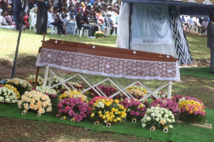 Hashyinguwe imibiri ine mu cyubahiro