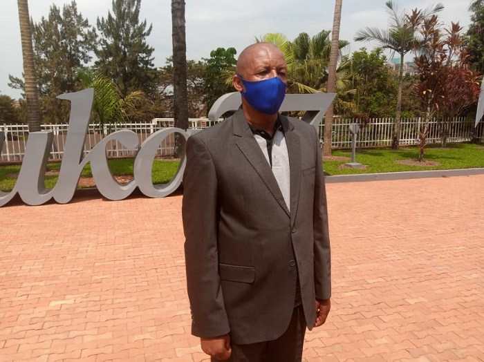 Samuel Aine uri mu batangije Kaminuza ya Kigali ashima ko ubu igihugu gifite ubuyobozi bwiza 