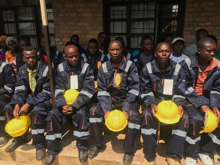 Abize ubwubatsi nabo bahawe ibikoresho bitandukanye