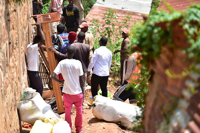 Icyakora hari abatangiye kwimuka kuko ntawemerewe kuhaguma