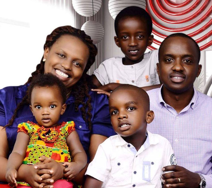 Bari bafitanye abana bane.