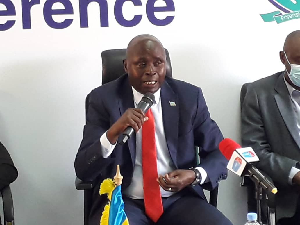 Umuyobozi Mukuru wa RFL, Lt Col. Dr. Charles Karangwa