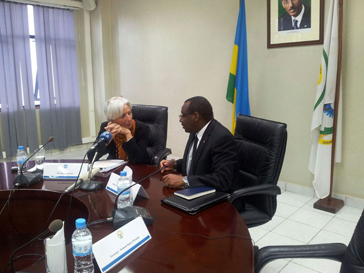 Min Amb Gatete yabwiye umuyobozi wa IMF ko ifite uruhare mu iterambere ry
