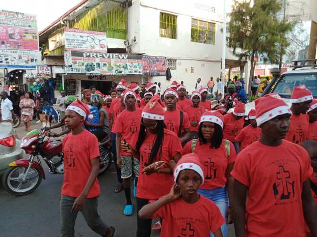 Abo mu muryango Friends of Jesus Gatenga bari bagiye guhaha iby'umunsi mukuru