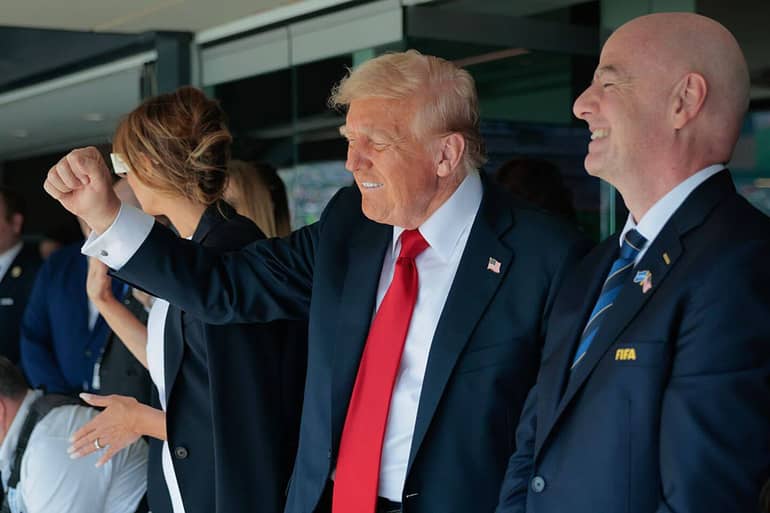 Perezida Donald Trump yarebye uyu mukino