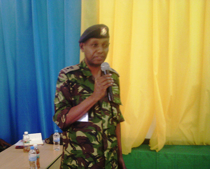 Lt. Col Amon Mocuru avuga ko hari byinshi yigiye mu Rwanda.